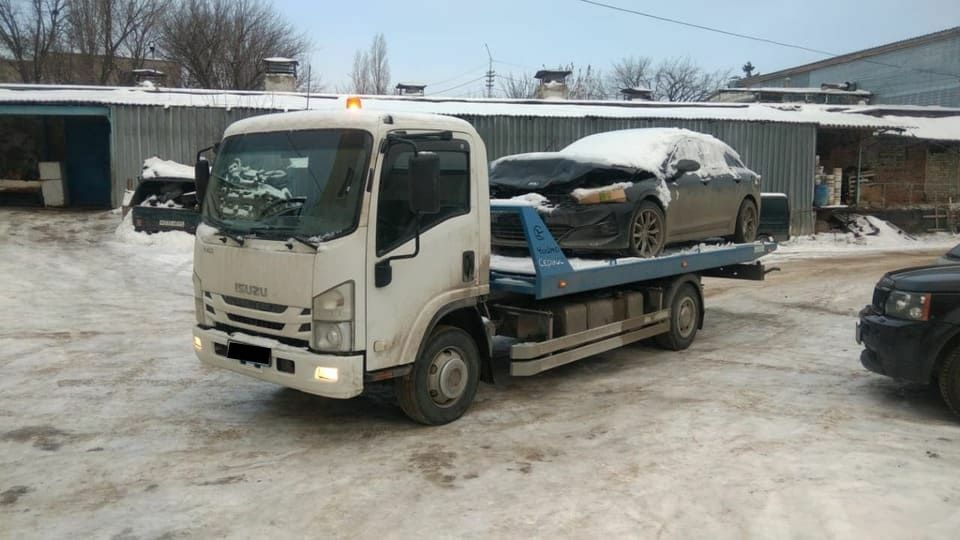 эвакуация поврежденного авто