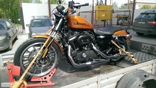 Эвакуация мотоцикла в Саратове